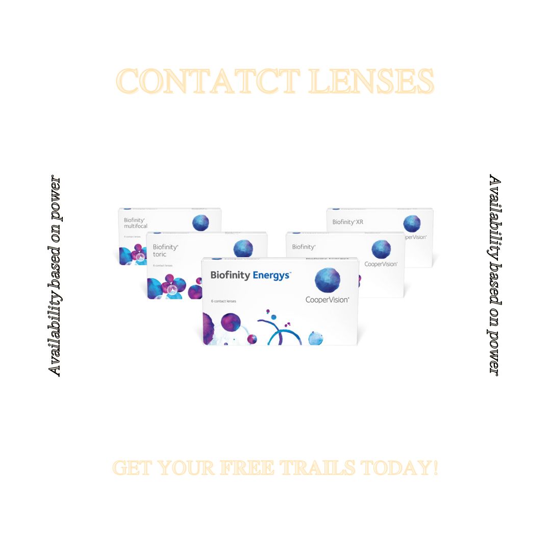 Contact lenses — Acuvue, Biofinity and more at Khanna Vision